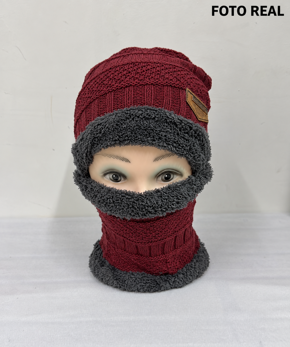 VHK002 - Gorro con Bufanda Infantil Afelpada