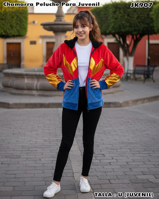 JK907 - Chamarra peluche (OFERTA)