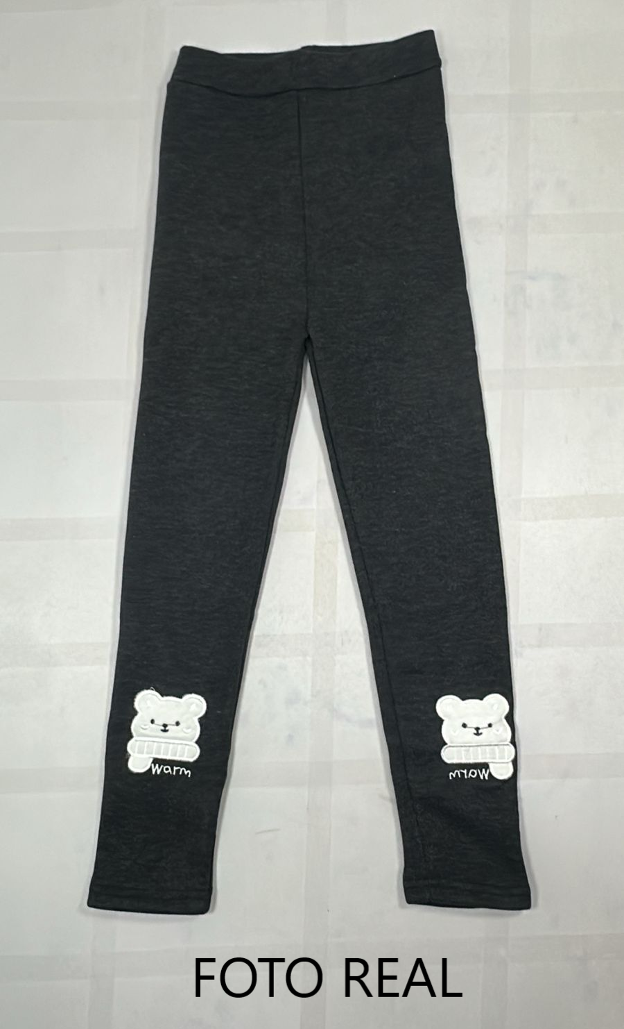KLEG307 - Leggings Infantil Afelpado con Ositos