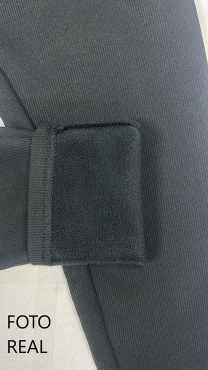 LEGT010 - Leggings Afelpado de Cintura Alta