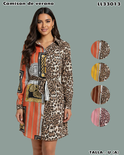 LL33013-CAMISÓN DE VERANO — Modelos frescos y elegantes