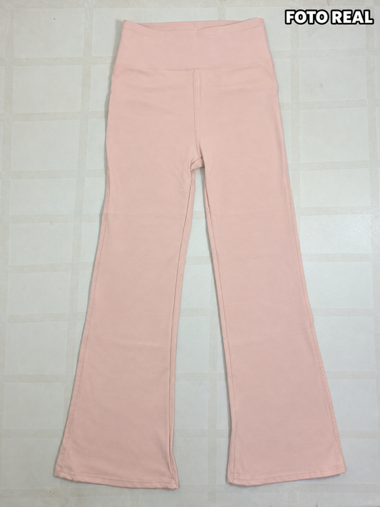 GSLEG010 - Leggings Térmicos Acampanados con Efecto Levanta Glúteos para Mujer