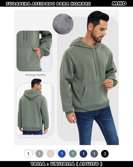 MHD - SUDADERA HOMBRE