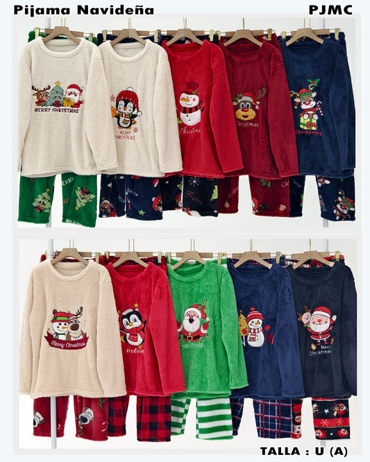 PJMC – Pijama Polar Navideña 🎄