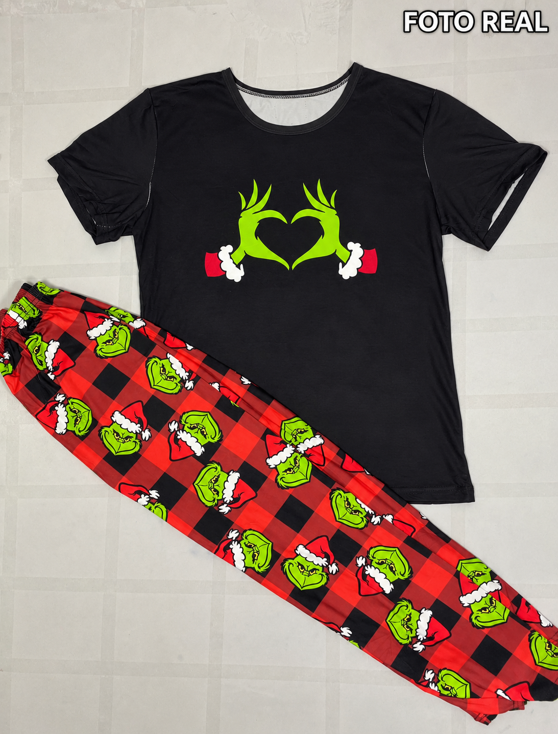 AP0515 - Pijama Navideña de 2 Piezas para Mujer