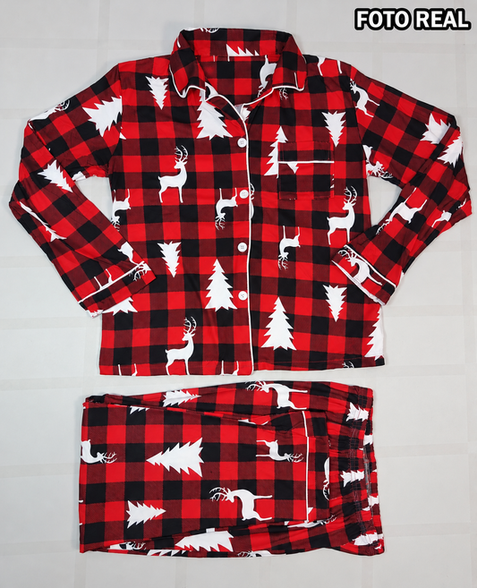 APM0551 - Pijama Navideña de 2 Piezas para Caballero