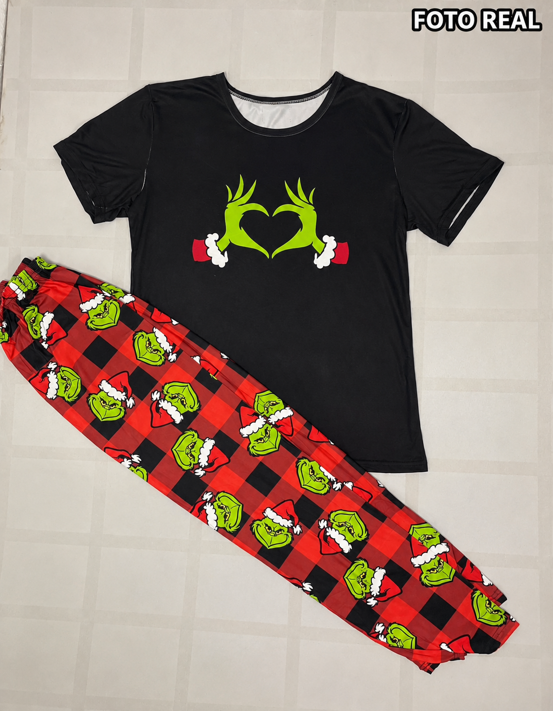 AP0515 - Pijama Navideña de 2 Piezas para Mujer