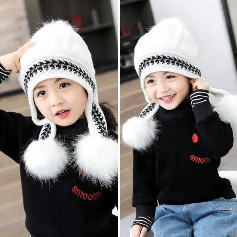 VHK250 - Gorro con Pompones Infantil