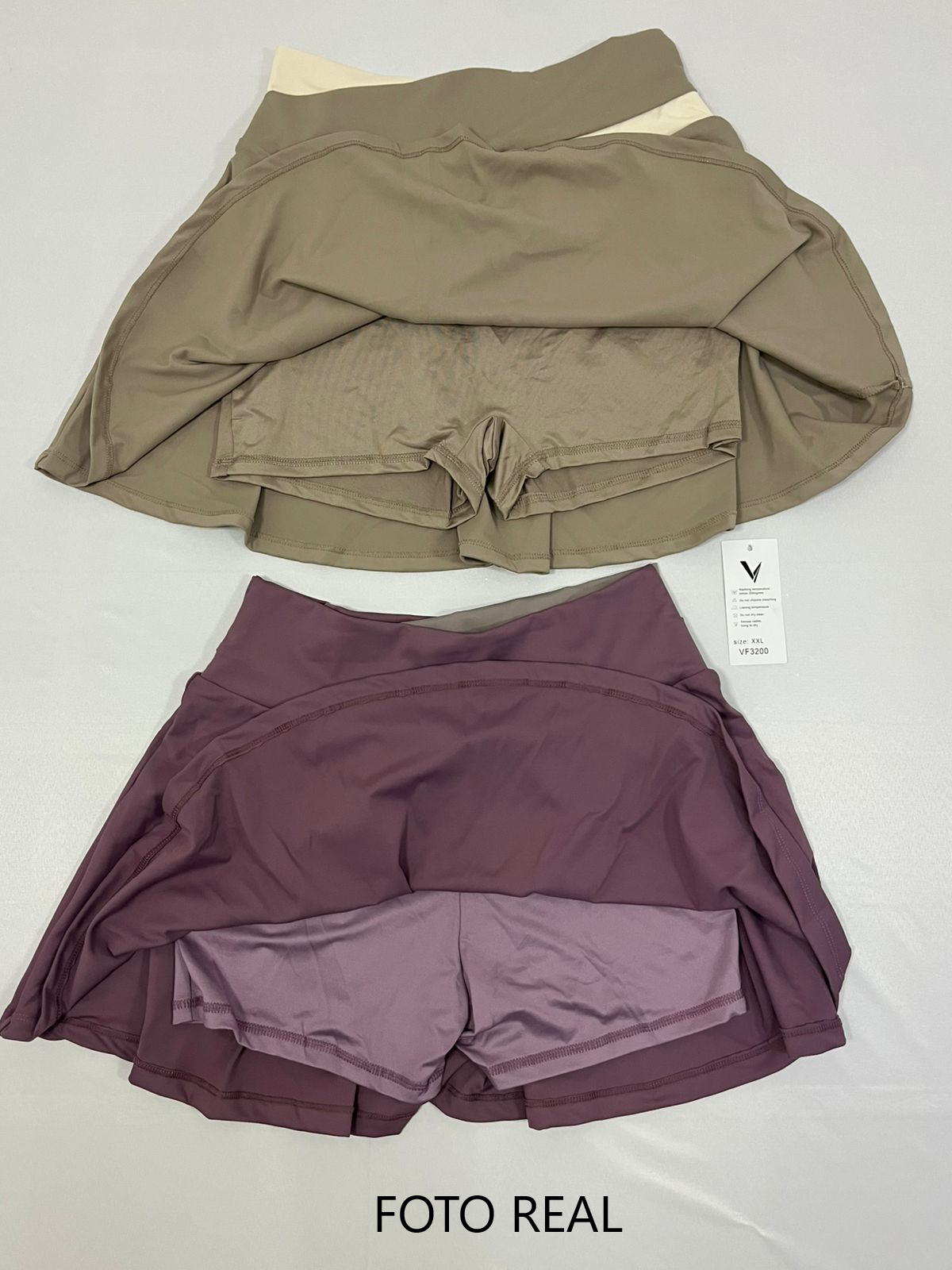 VF3200 - Falda con short integrado para tenis