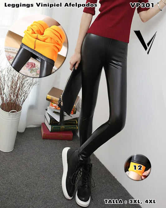 VP301 - Leggings Vinipiel Aterciopelados