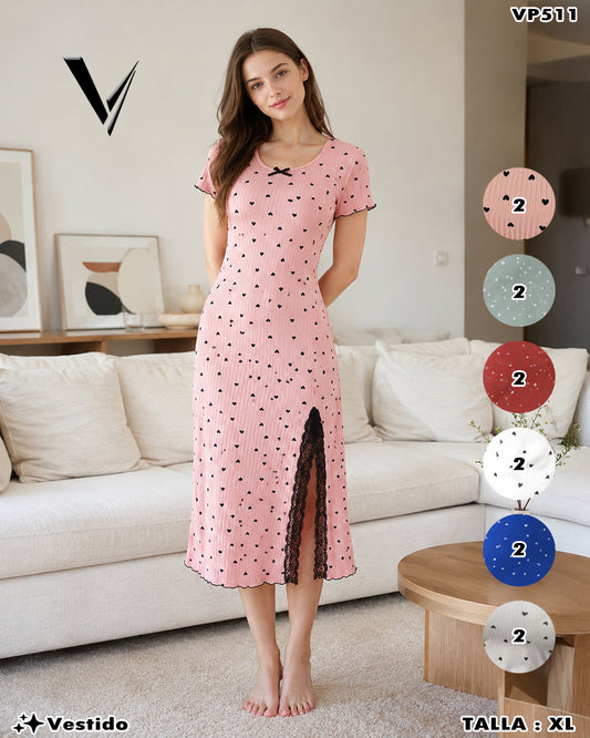 VP511 - Vestido de Pijama