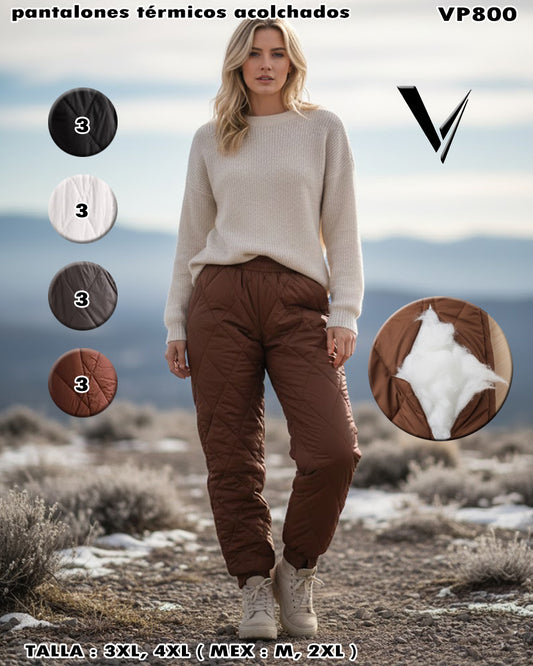 VP800 - Pantalones Térmicos Acolchados