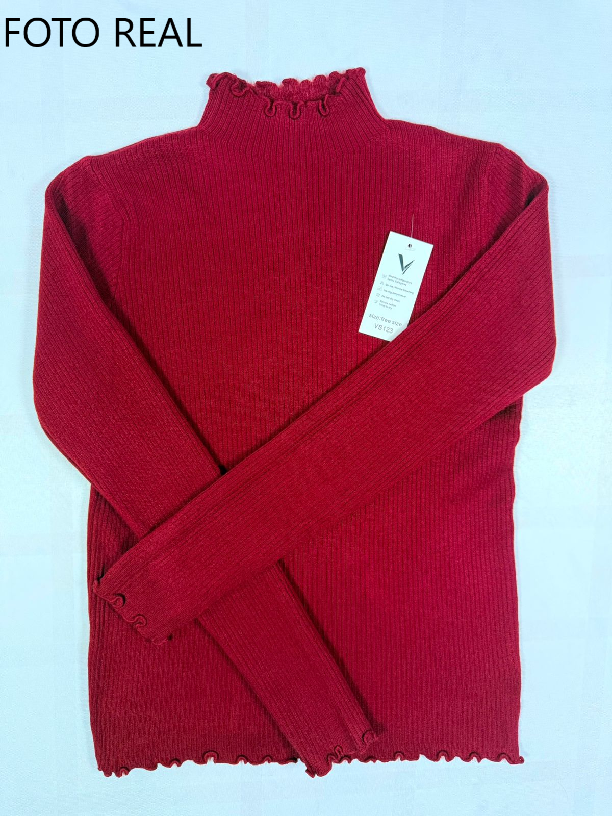 VS123 - Suéter Térmico de Cuello Alto