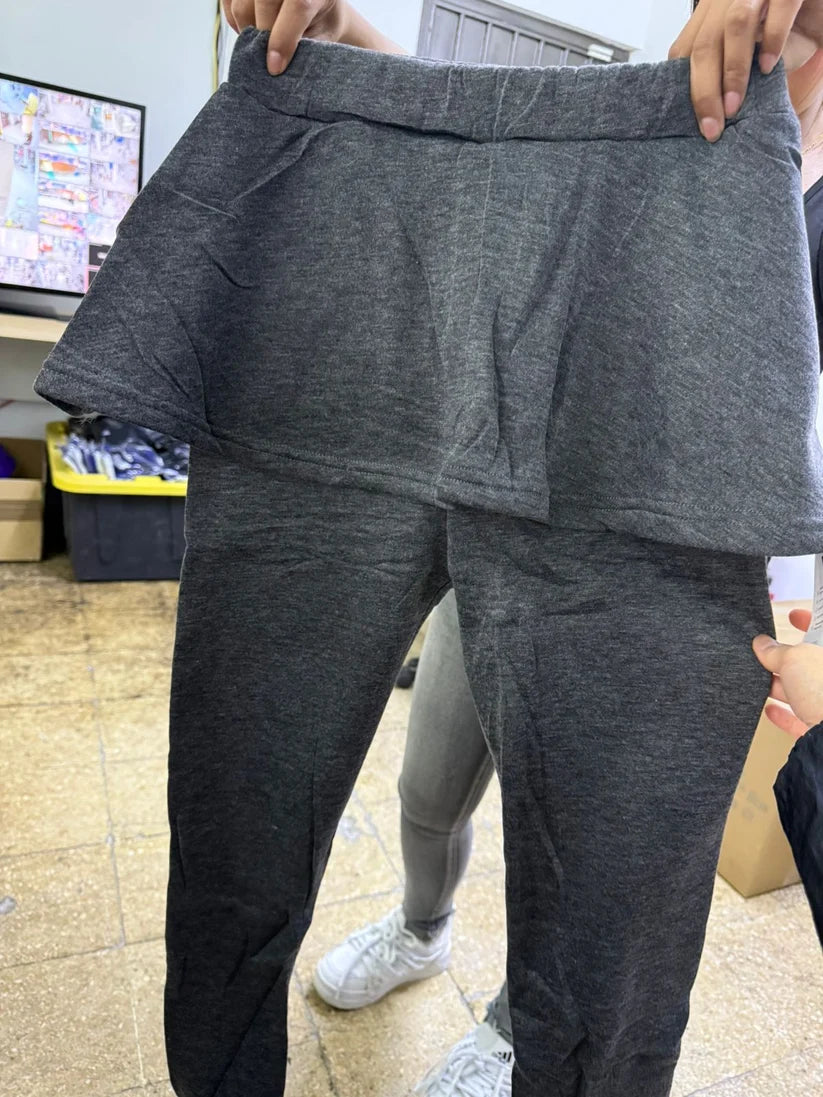 VF500 - Falda con Leggings Afelpados