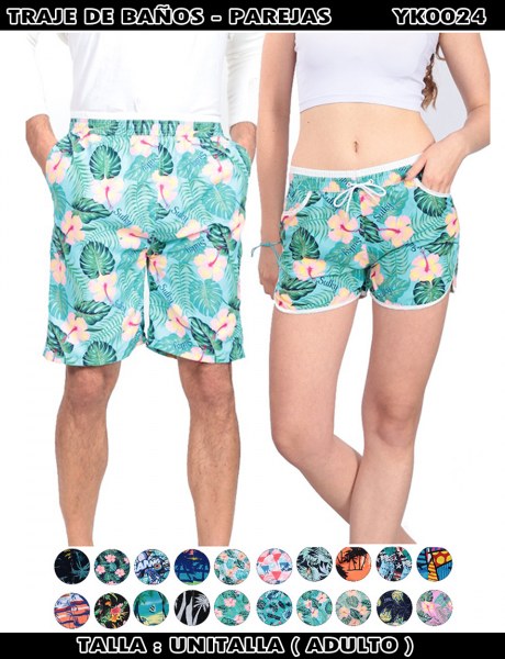 YK0023, YK0024 - BERMUDA EN PAREJA