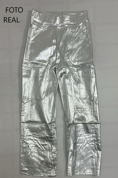 TWLP1 - Pantalon cargo vinipiel