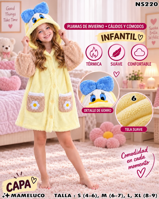 NS220 - Capa Infantil Térmica con Gorro
