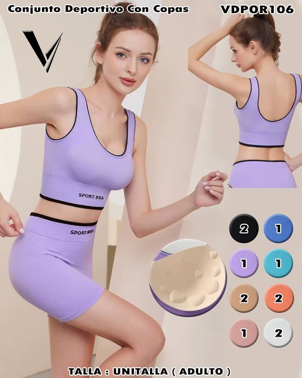 VDPOR106 Conjunto Deportivo con Copas